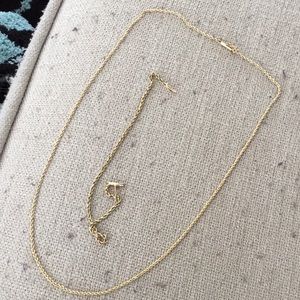 14k gold rope necklace & bracelet